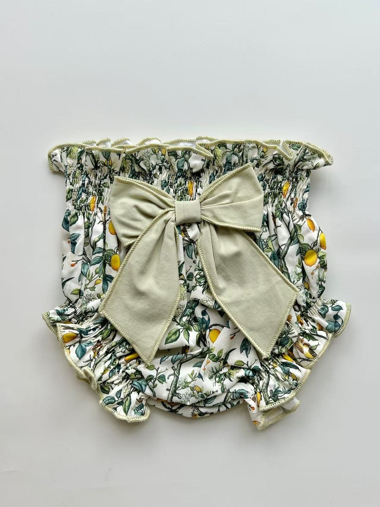 Lemon Tree High-Waist Paperbag Pants