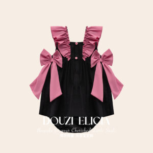 Two-Piece Set Black Pink