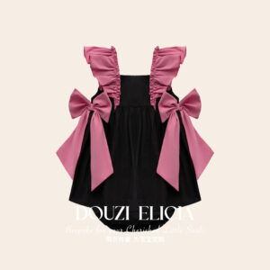 Two-Piece Set Black Pink