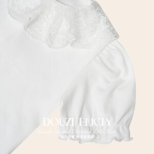 Lace-Collar Top
