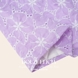 Blouse Purple Cutout