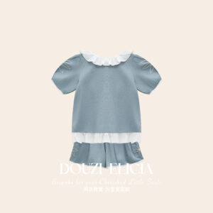 Apricot Set Sandy Shore ( blue white )