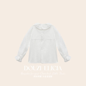 Blouse White Jacquard