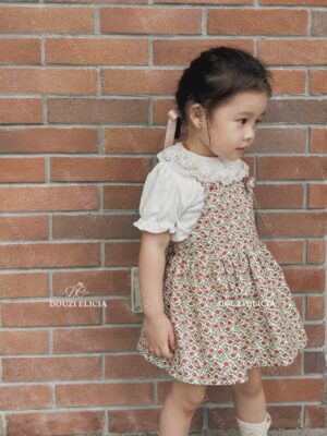 pinafore dress Clara’s Garden
